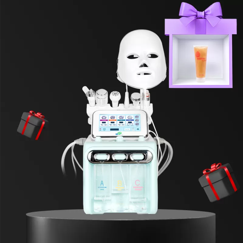7-in-1 Hydra Dermabrasion H2O2 Aqua Peeling Beauty Machine