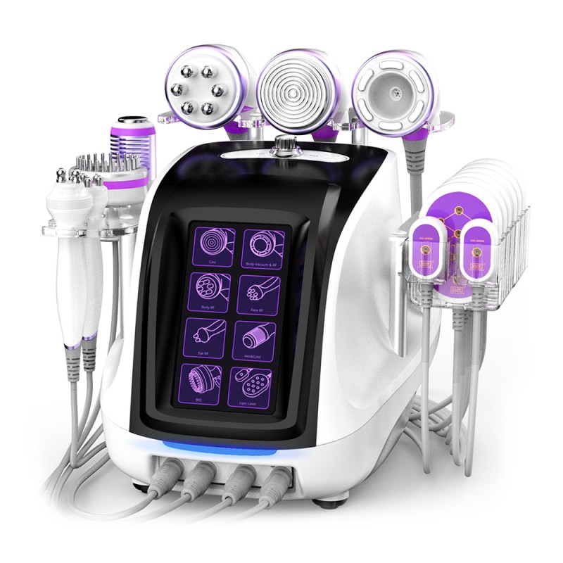 9 In 1 Cavitation 40K Lipo Laser Body Contouring Machine