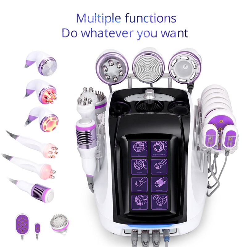 9 In 1 Cavitation 40K Lipo Laser Body Contouring Machine