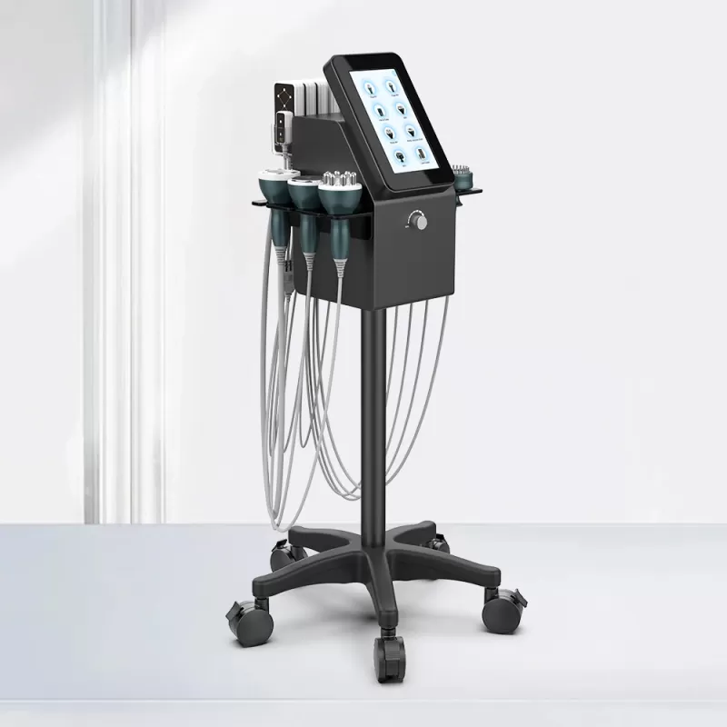 Standing Metal 9 in 1 Ultrasound Cavitation Machine