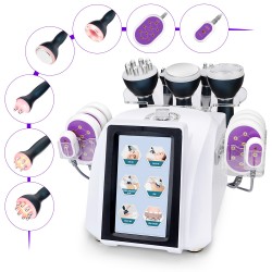 Upgraded 6 in 1 Cavitation Machine Body Contouring Spa Use Bigger Probe
