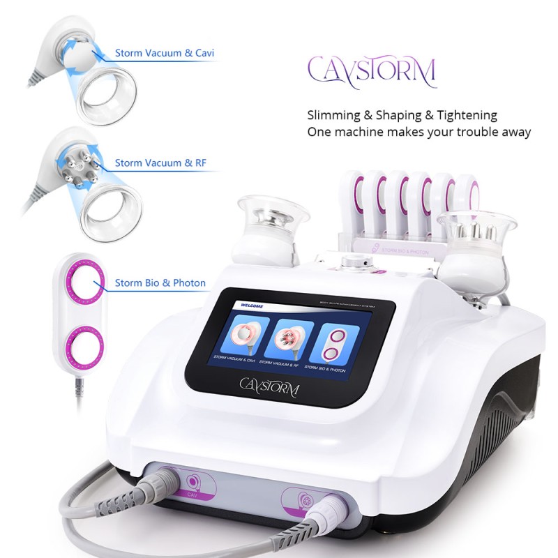 Ultrasonic Cavitation 3.0 Radio Frequency Body Contouring Skin Tightening Detox Machine