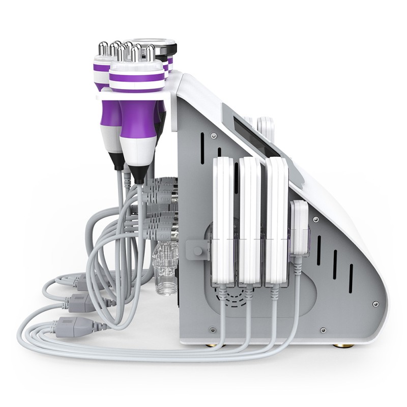 Máquina 6 en 1 Cavitación 40K RF Lipo Láser Moldeadora Corporal