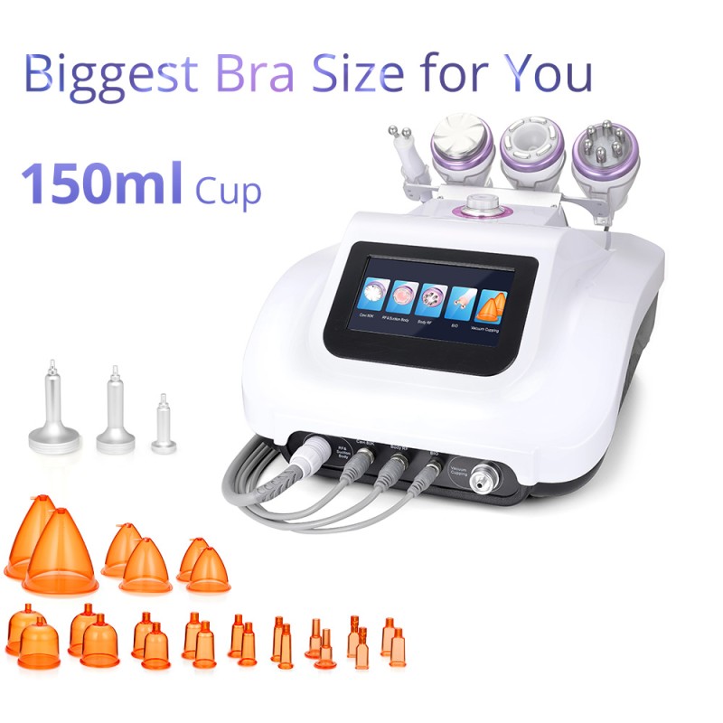 80K Cavitation RF Vacuum Cups Body Sculpting BBL Machine
