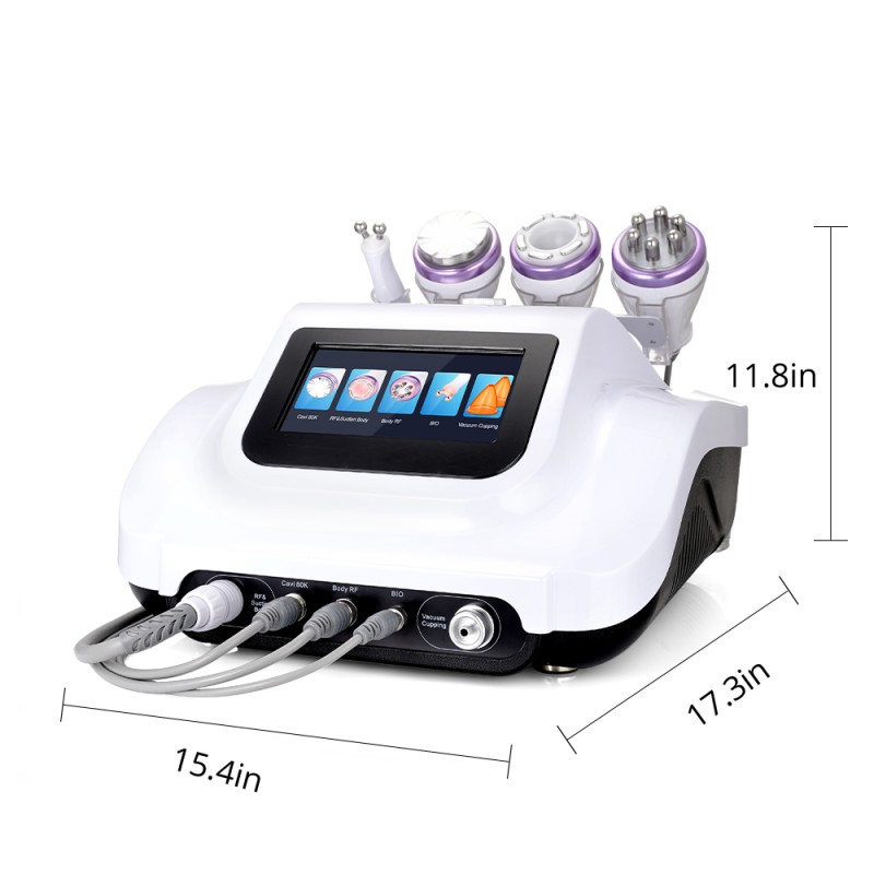 80K Cavitation RF Vacuum Cups Body Sculpting BBL Machine