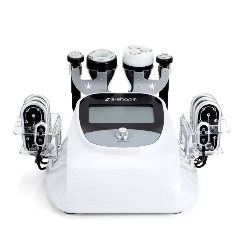 Portable 3D S Shape Cavitation RF 160mW Lipo Laser Body Sculpting Machine