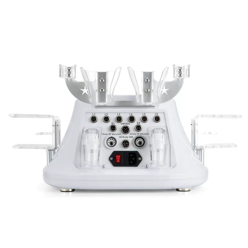 Portable 3D S Shape Cavitation RF 160mW Lipo Laser Body Sculpting Machine
