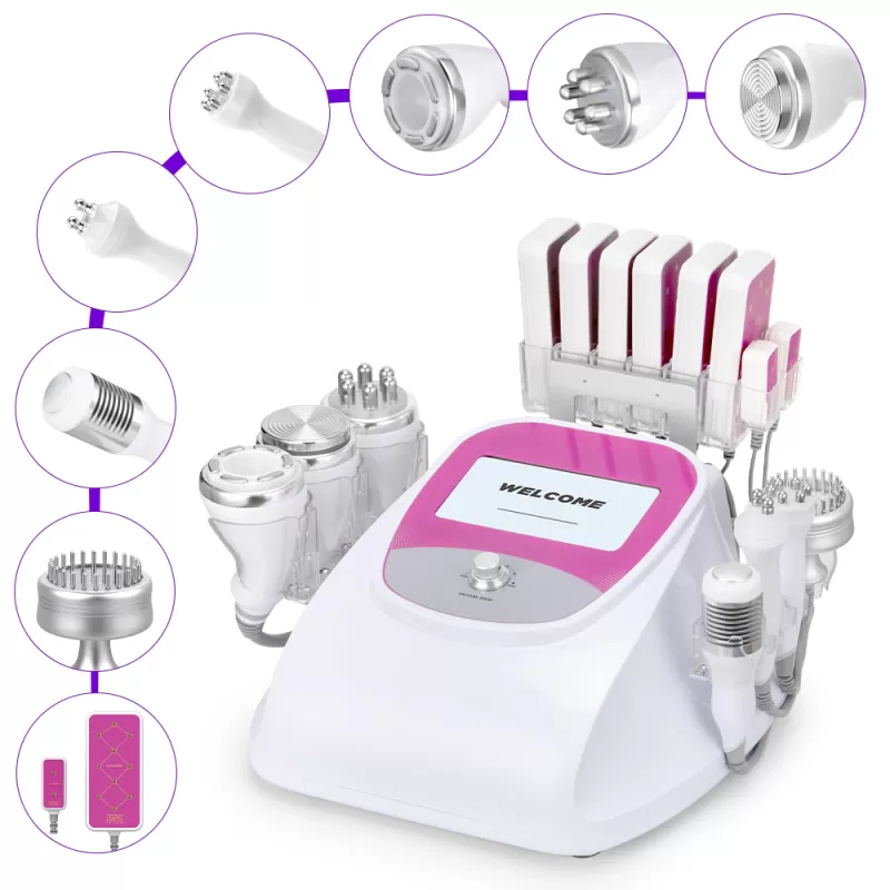 9 in 1 40K Lipo Cavitation Machine with RF Vacuum for Body Sculpting & Skin Care