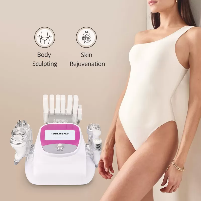 9 in 1 40K Lipo Cavitation Machine with RF Vacuum for Body Sculpting & Skin Care