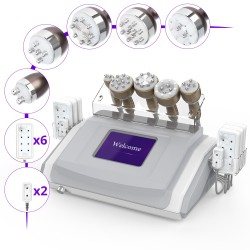 Upgraded 6 in 1 Ultrasound Cavitation RF Machine Best