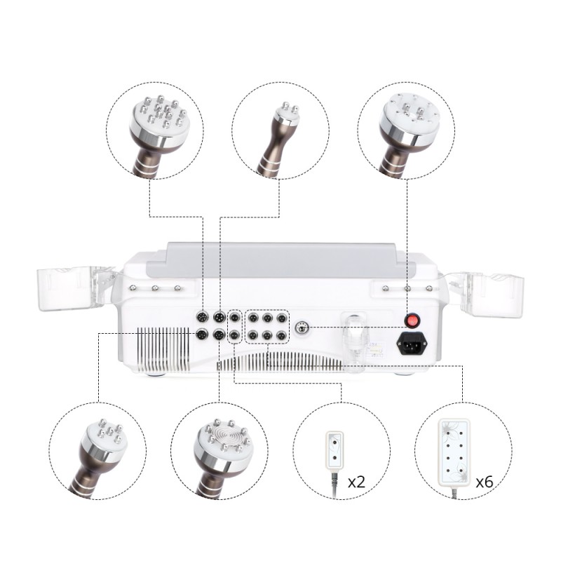 Upgraded 6 in 1 Ultrasound Cavitation RF Machine Best