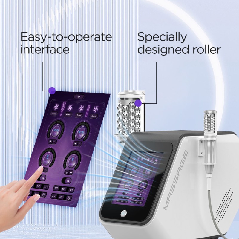 2-In-1 Endospheres Therapy Inner Ball Lymphatic Drainage machine