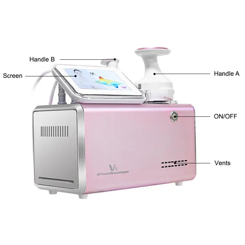 V5 Hifu RF Cellulite Removal Body Contouring Machine