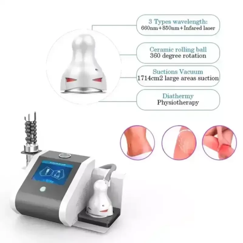 Professional 2 In 1 Vacuum Thermal Roller Massage endospheres Machine