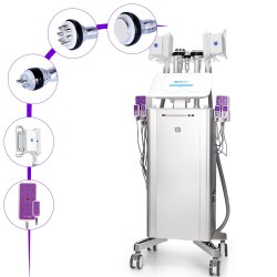 6 In 1 Standing Cavitation Fat Freezing Laser Lipo Body Shaping Machine