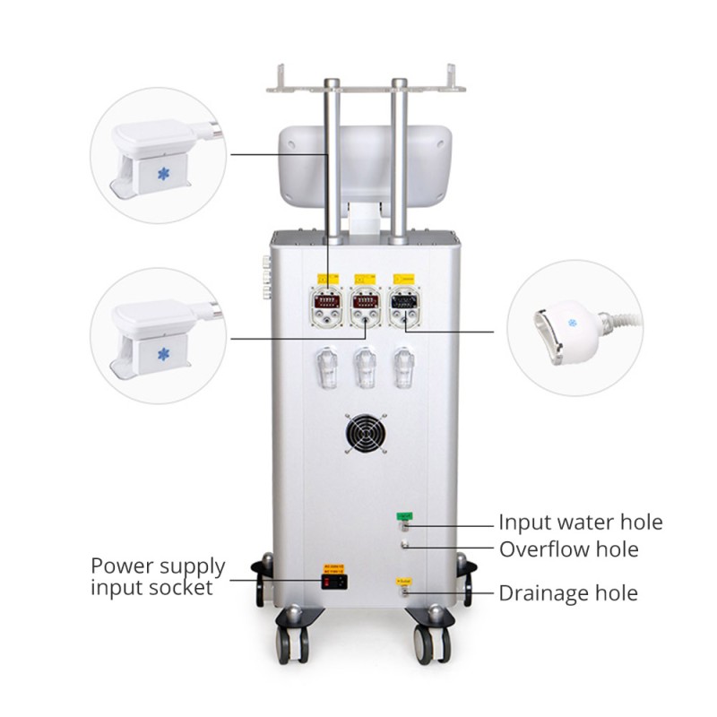 3 Handles Professional Fat Freezing Cellulite Removal Machine
