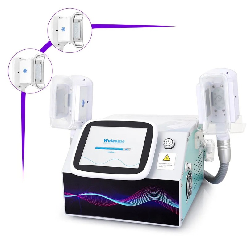 2 Handles Cooling Vacuum Fat & Cellulite Removal Machine