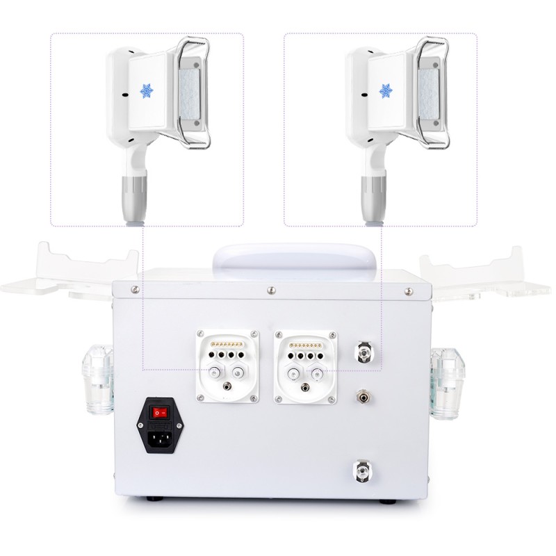 2 Handles Cooling Vacuum Fat & Cellulite Removal Machine