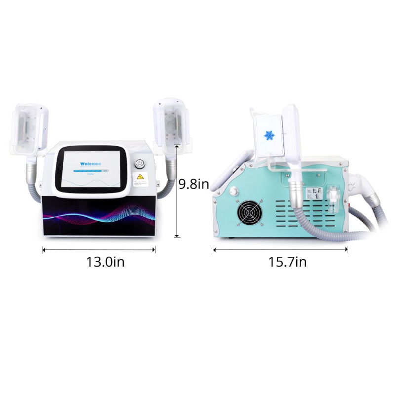 2 Handles Cooling Vacuum Fat & Cellulite Removal Machine