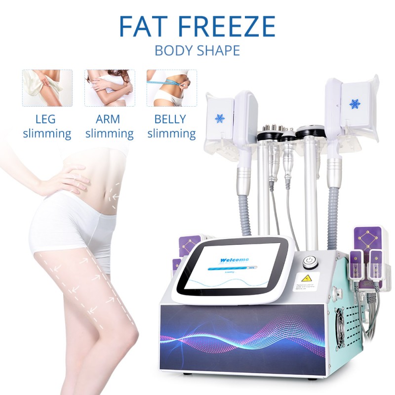 5 In 1 Cavitation Fat Freezing Laser Lipo Body Contouring Machine
