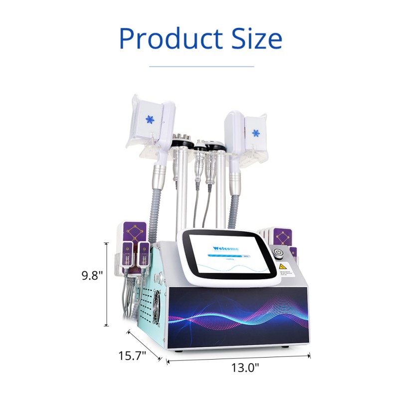 5 In 1 Cavitation Fat Freezing Laser Lipo Body Contouring Machine