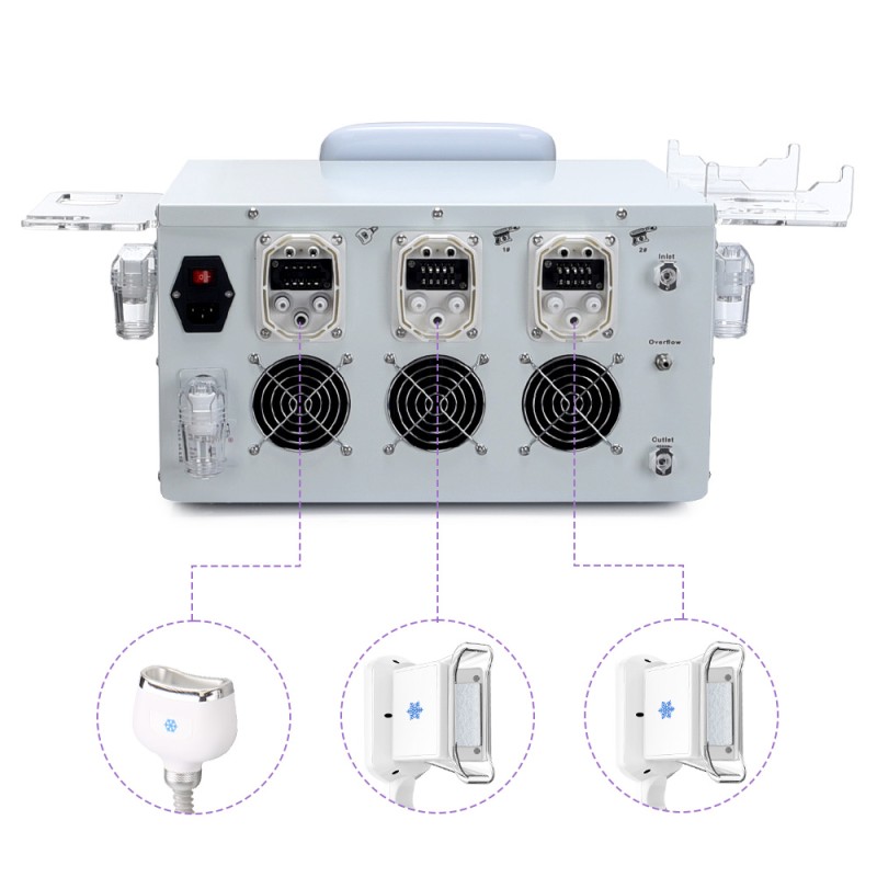 3 Handles Fat Freezing Cellulite Removal Machine Portable