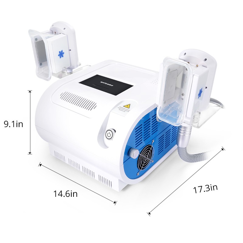 2 Handles Fat Freezing Cellulite Reduction Body Sculpting Machine