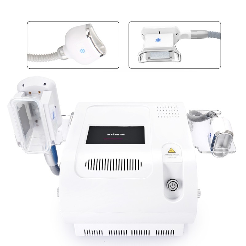 Máquina de congelación de grasa con enfriamiento no invasivo para reducción de celulitis, uso en spa