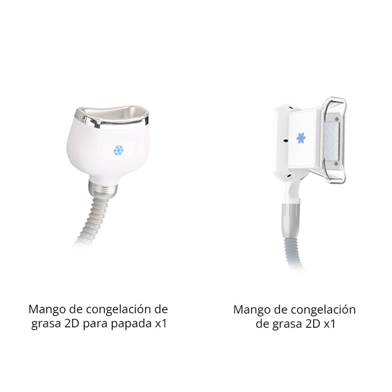 Máquina de congelación de grasa con enfriamiento no invasivo para reducción de celulitis, uso en spa