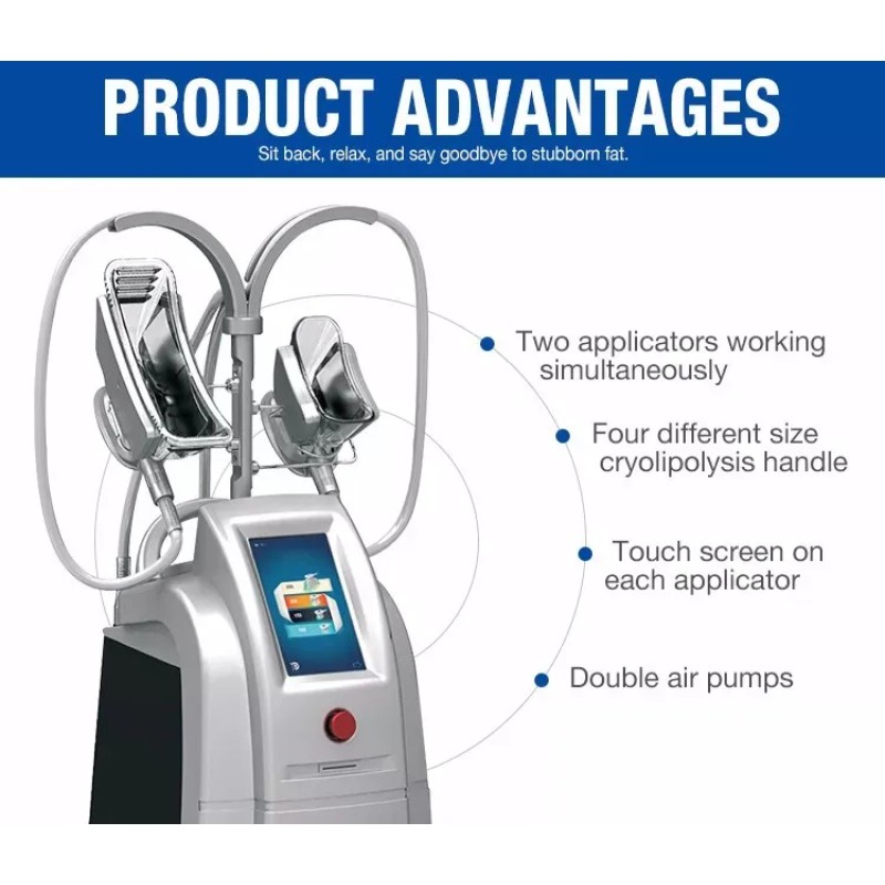 Professional 4 Handles Cryo Fat Freezing Machine