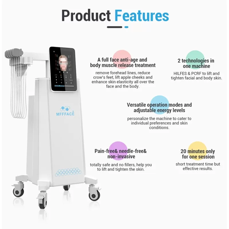 Professional EMS Face Lifting Muscle Stimulator Facial Sculpting Machine