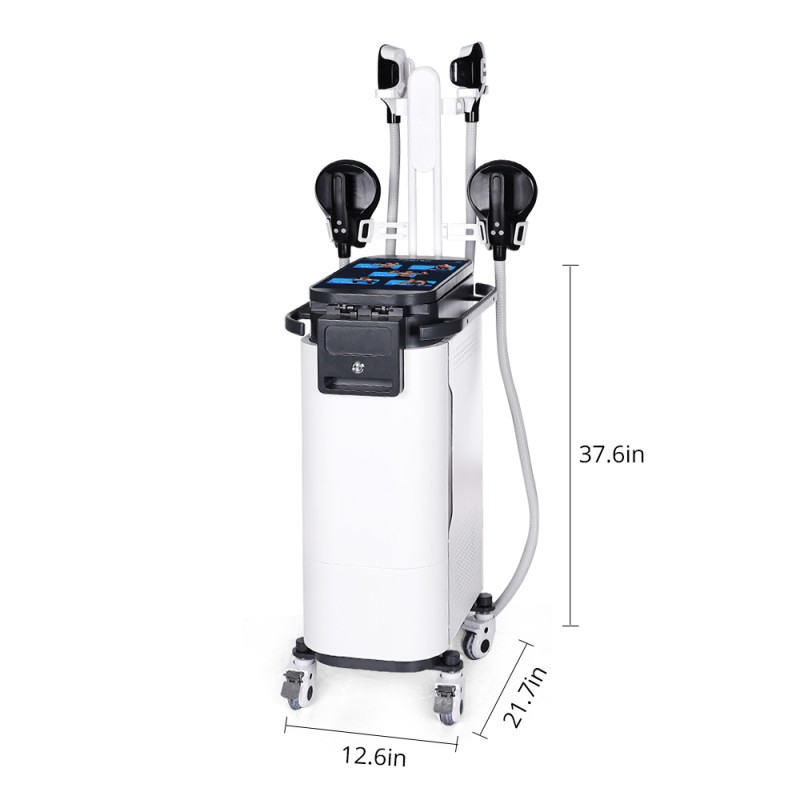 EMS 4 Handles With RF Body Massage Muscle Building Machine