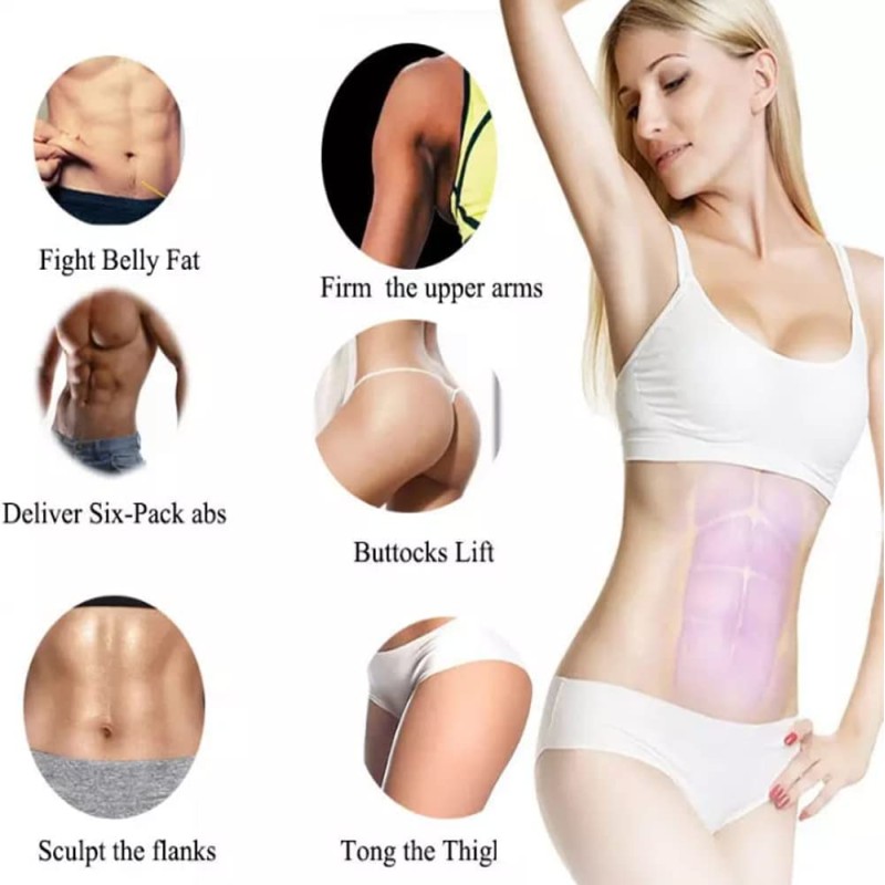 2 Handles EMS Body Massage Muscle Building Machine