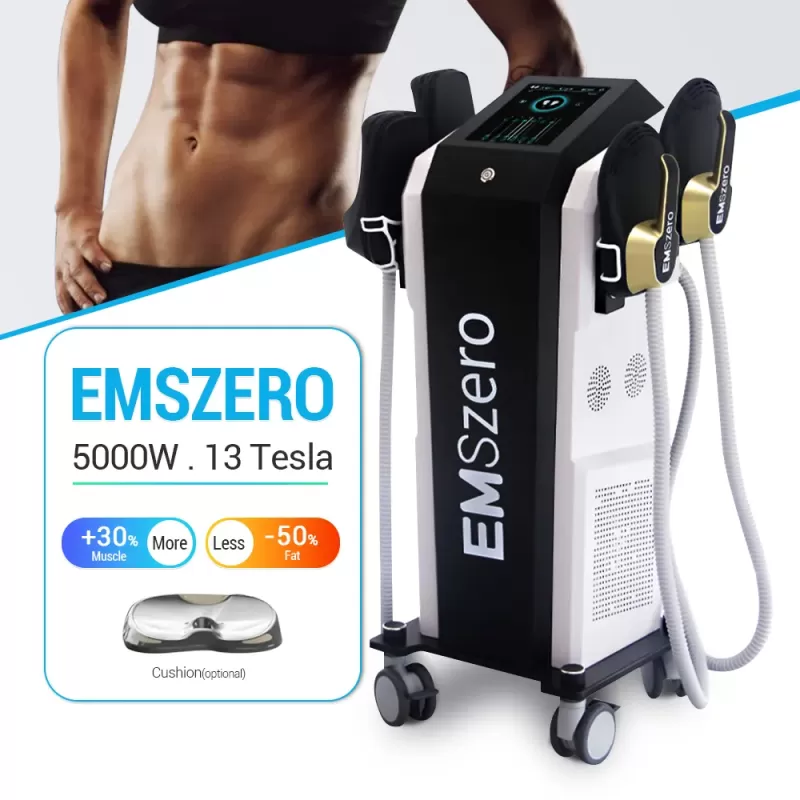 Professional 4 in 1 EMS RF Sculpting Electromagnetic Muscle Stimulation Machine