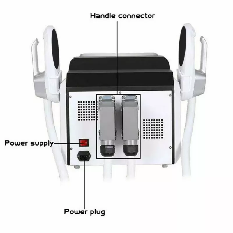 2 Handles EMS Sculpting RF Muscle Building Skin Tightening Machine