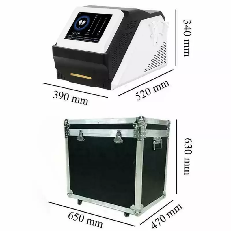 2 Handles EMS Sculpting RF Muscle Building Skin Tightening Machine