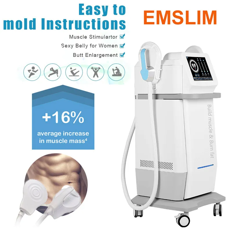 Standing 2 in 1 EMS Muscle Building Body Sculpting Machine for Sale