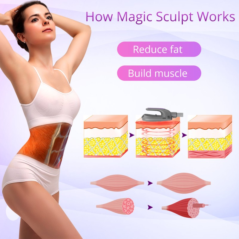 EMS Body Massage Muscle Building Machine Home Use