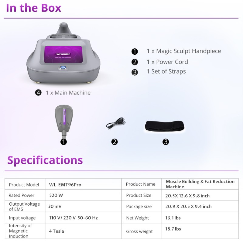 EMS Body Massage Muscle Building Machine Home Use