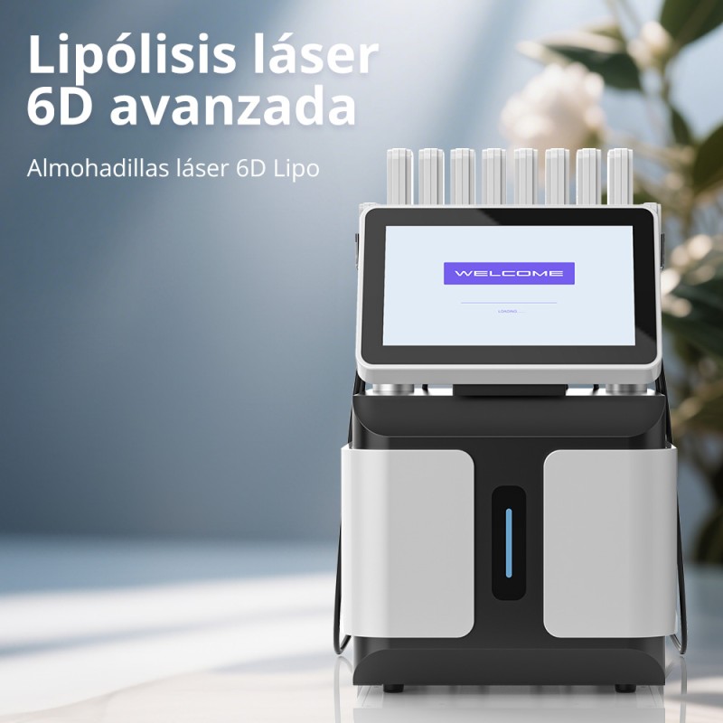 160MW 6D Laser Lipo 12 Pads Body Contouring Machine