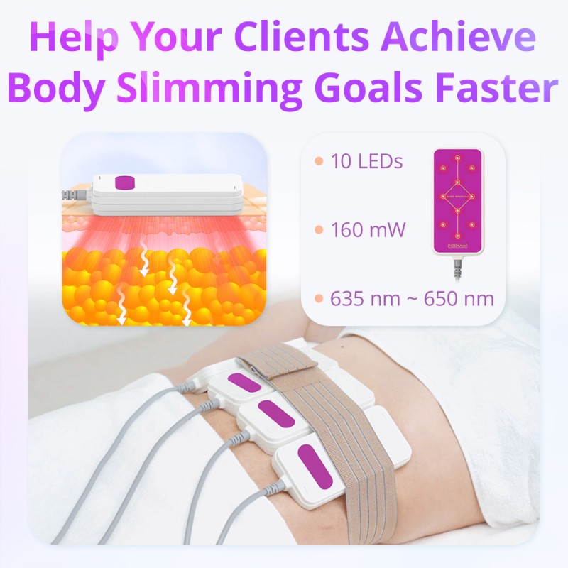 Salon Quality 160MW LED Laser Lipo Body Contouring Machine