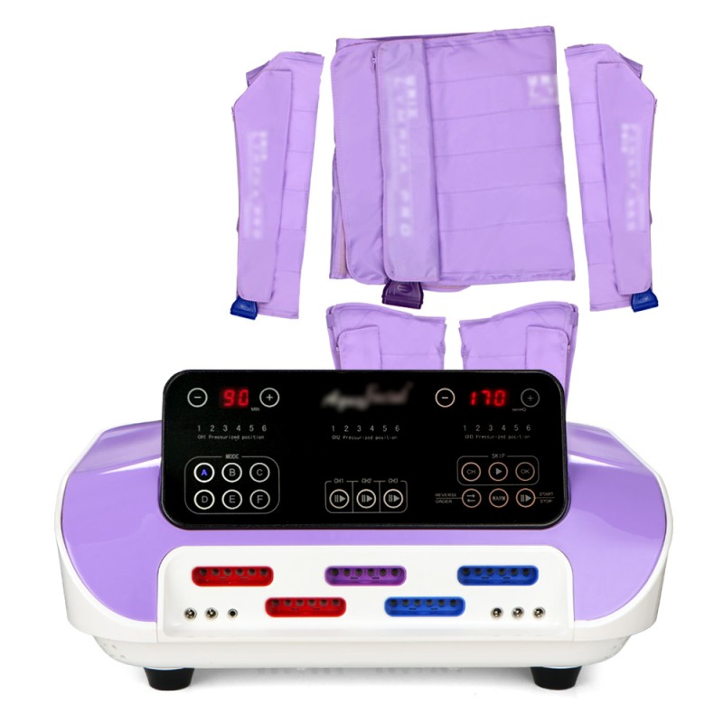 Pressotherapy Lymphatic Drainage Air Pressure Body Detox Machine Spa Use