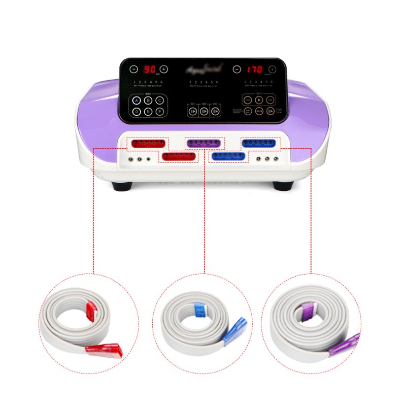 Pressotherapy Lymphatic Drainage Air Pressure Body Detox Machine Spa Use