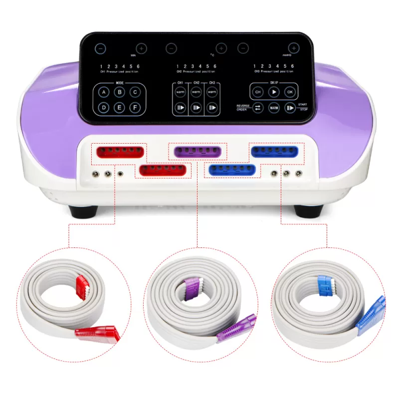 Infrared Pressotherapy Lymphatic Drainage Body Detox Machine Spa Use