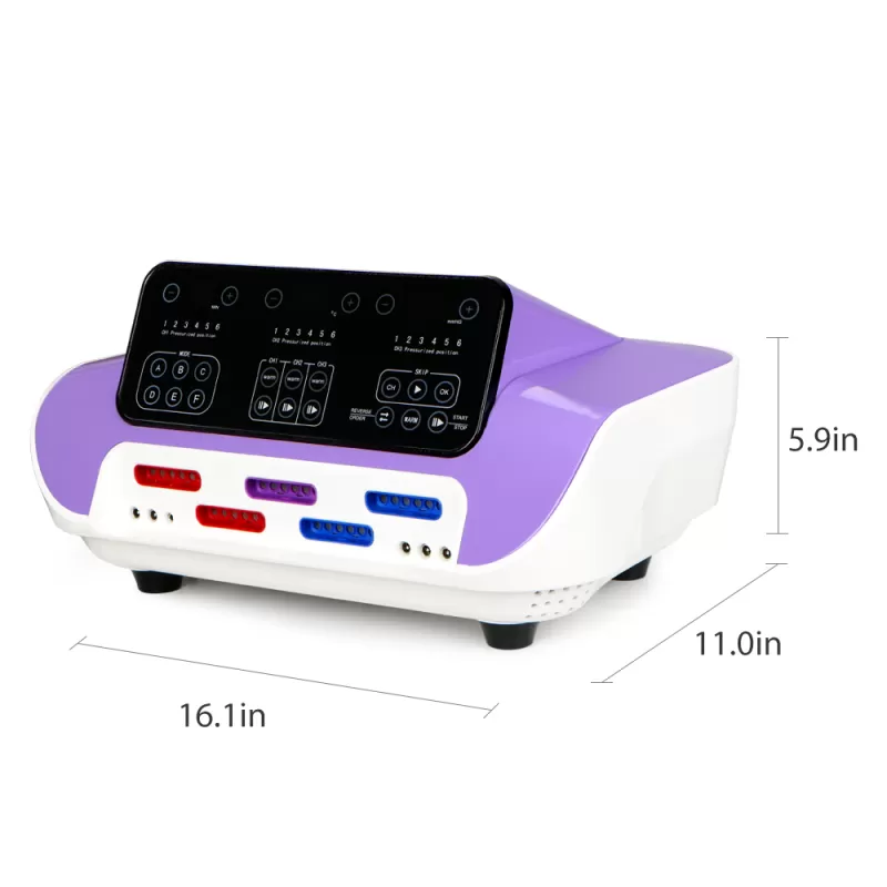 Infrared Pressotherapy Lymphatic Drainage Body Detox Machine Spa Use