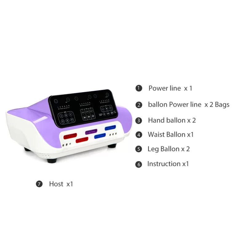 Infrared Pressotherapy Lymphatic Drainage Body Detox Machine Spa Use
