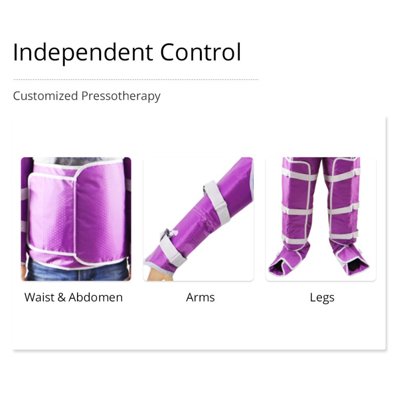 Pressotherapy Full Body Lymphatic Drainage Slimming Machine
