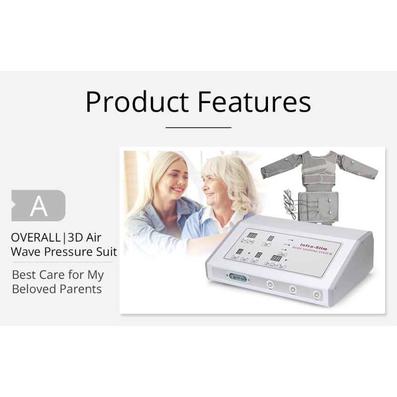 Infrared Pressotherapy Full Body Lymphatic Drainage Machine