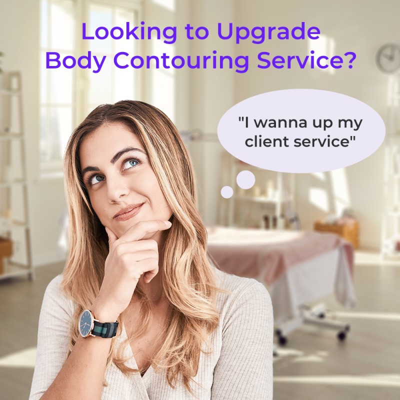 S Shape ProMax Cavitation Body Contouring Machine
