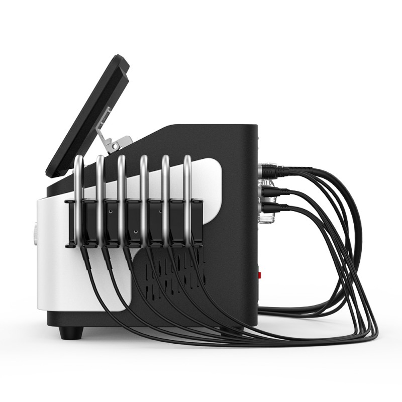 Máquina portátil de cavitación con forma de S Promax para el contorno corporal.